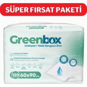 Greenbox 60x90 cm 30'lu 120 Adet Yatak Koruyucu Örtü