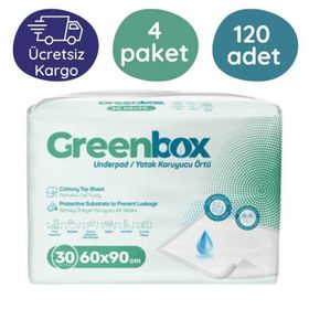 Greenbox 60x90 cm 30'lu 120 Adet Yatak Koruyucu Örtü
