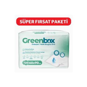 Greenbox 60x90 cm 30'lu 120 Adet Yatak Koruyucu Örtü