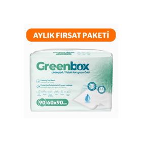 Greenbox 60x90 cm 90 Adet Yatak Koruyucu Örtü