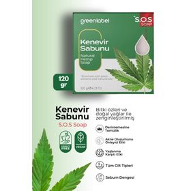 Greenlabel 120 gr Kenevir Sabunu