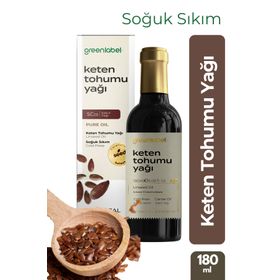 Greenlabel 180 ml Keten Tohumu Yağı