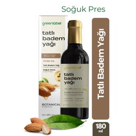 Greenlabel 180 ml Tatlı Badem Yağı