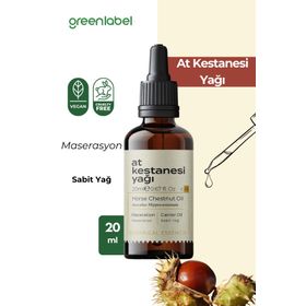 Greenlabel 20 ml At Kestanesi Yağı