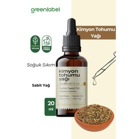 Greenlabel 20 ml Kimyon Tohumu Yağı