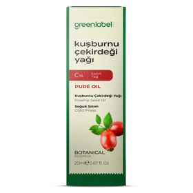 Greenlabel 20 ml Kuşburnu Çekirdeği Yağı