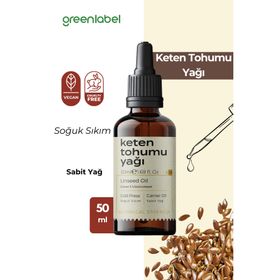 Greenlabel 50 ml Keten Tohumu Yağı