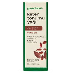 Greenlabel 50 ml Keten Tohumu Yağı