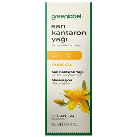 Greenlabel 50 ml Sarı Kantaron Yağı