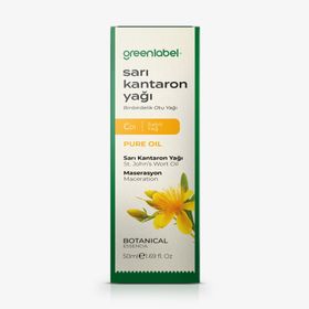 Greenlabel 50 ml Sarı Kantaron Yağı