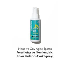 Greenlabel Nane Ve Çay Ağacı İçeren 100 ml Ayak Koku Giderici Sprey