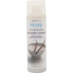 Greenland Milky Shower Cream Rice Milk Vanilla 250 ml Duş Kremi