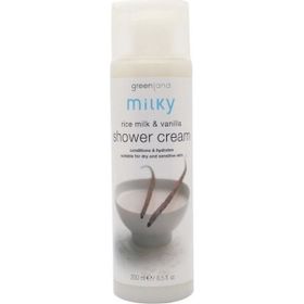 Greenland Milky Shower Cream Rice Milk Vanilla 250 ml Duş Kremi