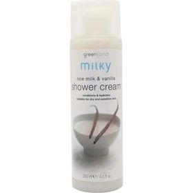 Greenland Milky Shower Cream Rice Milk Vanilla 250 ml Duş Kremi