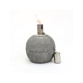 Greenmall CO 600016-01 Yuvarlak Küçük Beton Mumluk
