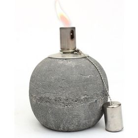 Greenmall CO 600016-01 Yuvarlak Küçük Beton Mumluk