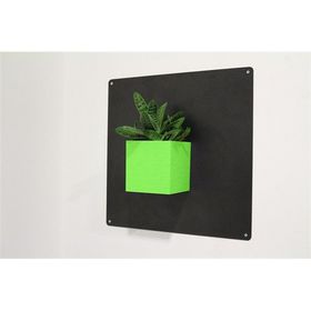 Greenmall Cubo Yeşil Mıknatıslı Plastik Saksı