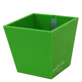 Greenmall Piramit Yeşil Mıknatıslı Plastik Saksı