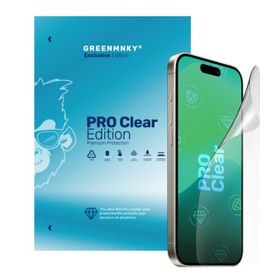 Greenmnky iPhone 11 Pro Clear Edition Panzerfolyo Şeffaf Ekran Koruyucu