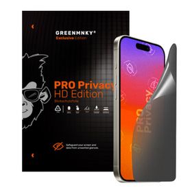 Greenmnky iPhone 11 Pro Max Pro Privacy HD Edition Panzerfolyo Şeffaf Ekran Koruyucu