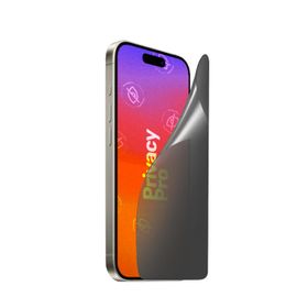 Greenmnky iPhone 16 Pro Max Privacypro Panzerfolyo Şeffaf Ekran Koruyucu