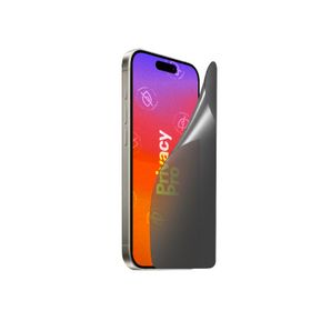 Greenmnky iPhone 16 Pro Privacypro Panzerfolyo Şeffaf Ekran Koruyucu