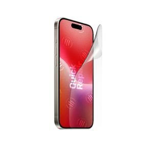 Greenmnky iPhone 16 Pro Quickrepair Panzerfolyo Şeffaf Ekran Koruyucu