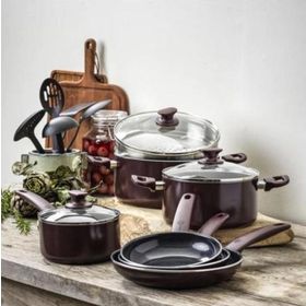 Greenpan Cambridge Red 16 Parça Pişirme Seti