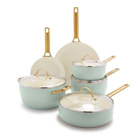 Greenpan CC006439-001 Padova 10 Parça Mint Tencere Seti
