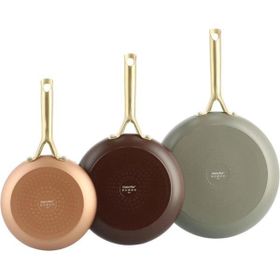 Greenpan CC009020-001 Shades 3'lü Tava Seti