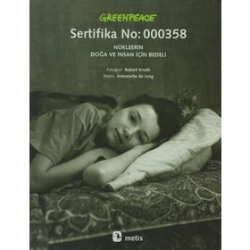 Greenpeace - Sertifika No 000358 - Antoiette De Jong