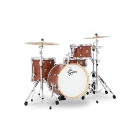 Gretsch Catalina Club Series 18 Inch 4 Parça Akustik Satin Walnut Gaze Davul Seti