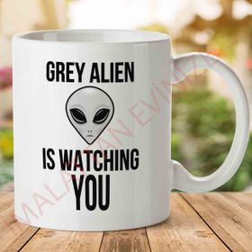 Grey Alıen Is Watchıng You Baskılı Kupa