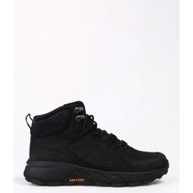 Greyder 16342 Hakiki Deri Su Geçirmez Siyah Erkek Outdoor Bot