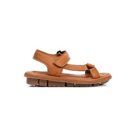 Greyder 3Y2CS50734 Taba Hakiki Deri Kadın Sandalet