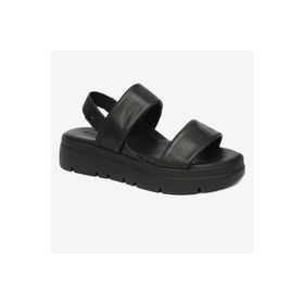 Greyder 4Y2FS59029 Kadın Siyah Hakiki Deri Sandalet