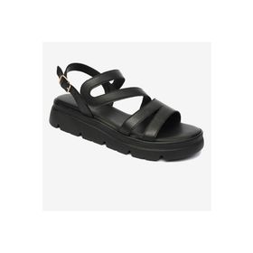 Greyder 4Y2FS59030 Kadın Siyah Hakiki Deri Sandalet