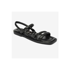Greyder 4Y2YS50759 Kadın Siyah Hakiki Deri Sandalet