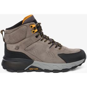 Greyder 5K1GB16342 Koyu Gri Hakiki Deri Su Geçirmez Erkek Outdoor Bot