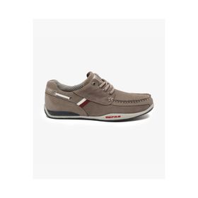 Greyder 5Y1MA00106 Gri Hakiki Deri Erkek Marine Ayakkabı