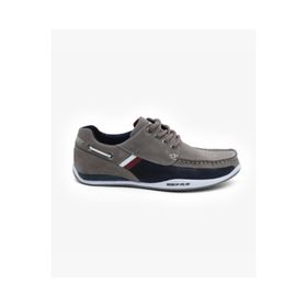 Greyder 5Y1MA00106 Gri Hakiki Deri Erkek Marine Ayakkabı