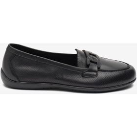 Greyder 5Y2CA34394 Kadın Siyah Hakiki Deri Casual Ayakkabı