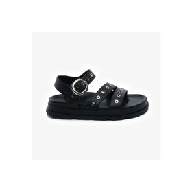 Greyder 5Y2CS34470 Siyah Hakiki Deri Kadın Sandalet