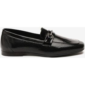 Greyder 5Y2RA34800 Kadın Siyah Hakiki Deri Casual Ayakkabı