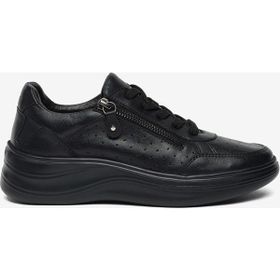 Greyder 6Y2UA35603 Kadın Siyah Hakiki Deri Casual Ayakkabı