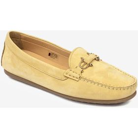 Greyder 6Y2WA57725 Kadın Sarı Hakiki Deri Loafer Ayakkabı