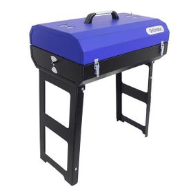 Grillmate Cookout Katlanır Ayak Kilitli Kraliyet Mavisi Barbekü Mangal