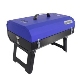 Grillmate Voyager Kilitli Portatif Kraliyet Mavisi Barbekü Mangal