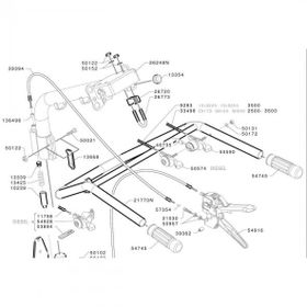Grillo 3500-11500 - 54916 Komple Kumanda Kolu