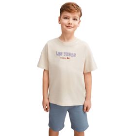 Grimelange Inıgo Bej Erkek T-shirt